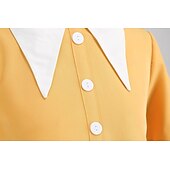 levne Šaty-Retro 50. léta Koktejlky Šaty Kostým na Večírek Šaty na šaty Dámské Plesová maškaráda Večírek loučení se svobodou nevěsty Dospělé Šaty Šaty pro návrat domů