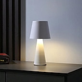 billige Bordlamper-1 stk oppladbar nordisk bordlampe, enkel moderne bordlampe for spisestue soverom nattbordslampe