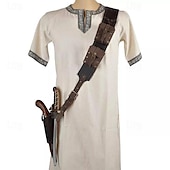 baratos Acessórios e mais-Punk e gótico Renascentista Século XVII Traje Cosplay Bainha Porta-espada Cavalheiro Viking cavaleiro celta Homens Mulheres Unisexo Pirata Dia Das Bruxas Carnaval Baile de Máscaras Espetáculo