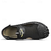 preiswerte Outdoor-Sandalen-Braune Mesh-Sandalen für Herren – atmungsaktive und stylische Sommerschuhe für Strand, Urlaub &amp; Outdoor-Aktivitäten