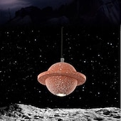 ieftine Lumini pandantive-candelabru led plafoniera nordic retro acrilic ciment star camera de zi dining bar scara lumina calda 2-lumini 20cm 110-120v 220-240v