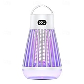 お買い得  電気蚊忌避剤-2in1マルチ機能の虫殺しライト - ポータブルホーム蚊トラップとキャンピングランタン