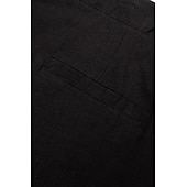 economico Classico-Per uomo pantaloni della tuta Pantaloni di lino Pantaloni estivi Pantaloni con pieghe Tasca frontale Gamba dritta Liscio Comfort Traspirante Informale Giornaliero Per eventi Di tendenza Essenziale