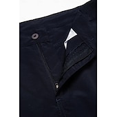 abordables Pantalones cargo-Hombre Pantalones cargo Pantalones para senderismo Bordado Cintura elástica Color sólido Transpirable Secado rápido Trabajo Ropa de calle Elegante Casual Negro Verde Ejército