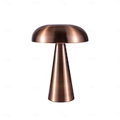 baratos Candeeiros de mesa-Luminária de Mesa Sem Fios Simples / Contemporâneo Moderno Carregamento USB Para Sala de Estar / Quarto Metal Bronze / Preto / Dourado