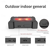 cheap Outdoor Wall Lights-Ultrasonic Animal Repellent Solar Outdoor Waterproof Ultrasonic Bird Repellent Explosive Flash Mouse Repellent USB Solar Charging Method Used for Home Garden Yard Garage Farm 1PC