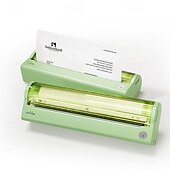 cheap Scanners &amp; Printers-A4 ink-free Small Work Paper Office Portable Mini High Cleaning Brush Question Printer