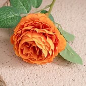 economico Il signor e la signora matrimonio-5 pezzi di rosa occidentale nucleo peonia singola testa fiore di simulazione decorazione della casa fiore artificiale fiore portatile di nozze