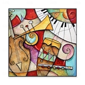 economico Quadri famosi-dipinto a olio fatto a mano su tela decorazione della parete di arte famoso picasso figura astratta per la decorazione domestica pittura senza cornice arrotolata non stirata