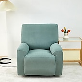 billiga Vilstol och länstol-jacquard fåtölj överdrag överdrag lazyboy överdrag soffstolsöverdrag 4-delade set, halkfri vilstol med förvaringsfickor möbelskydd för vardagsrum