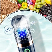 cheap Household Appliances-Fruit and Vegetable Purifier Food Cleaning Machine Household Sterilization Portable Wireless Removal of Agricultural Residues Automatic Vegetable Washing Machine