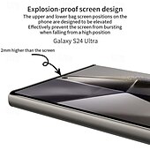 cheap Samsung Cases-Phone Case For Samsung Galaxy S24 Ultra S23 Ultra S25 Ultra Back Cover with S Pen Shockproof TPU PU Leather