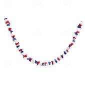 abordables fête d&#039;été hawaïenne-Anneau à rayures de fleurs colorées, fleur décorative laquée de 2 à 30 mètres de long, fournitures de fête d&#039;halloween