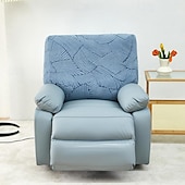 billiga Vilstol och länstol-jacquard fåtölj överdrag överdrag lazyboy överdrag soffstolsöverdrag 4-delade set, halkfri vilstol med förvaringsfickor möbelskydd för vardagsrum