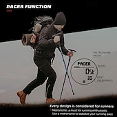 cheap Digital Watches-NORTH EDGE Men Digital Watch Outdoor Sports Compass Stopwatch Alarm Clock Date Nylon Strap Watch