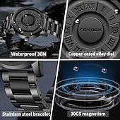 Недорогие Кварцевые часы-Подарок LIGE для женщин и мужчин Кварцевые часы Минималистичные Водонепроницаемые Нержавеющие кожаные часы