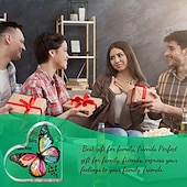 levne Sochy-křesťanské dárky pro ženy víra inspirativní dárky akryl náboženský stůl výzdoba bible verš dárek motýl písmo dárky motivační dárky halloween dárky umělecké řemeslo ozdoba dárek