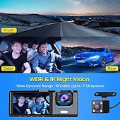 זול DVR לרכב-S16 1080p עיצוב חדש / אַלחוּט / HD רכב DVR 170 מעלות זווית רחבה 2 אִינְטשׁ IPS דש קאם עם WIFI / ראיית לילה / מצב חנייה לד 8 אינפרא אדום רכב מקליט