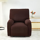 billiga Vilstol och länstol-jacquard fåtölj överdrag överdrag lazyboy överdrag soffstolsöverdrag 4-delade set, halkfri vilstol med förvaringsfickor möbelskydd för vardagsrum
