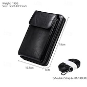 economico borsa per telefono universale-borsa per cellulare con tracolla per donna in pelle moda casual