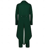 cheap Outfits-Retro Vintage Punk &amp; Gothic Medieval Blouse / Shirt Pants Cosplay Costume Ren Faire Vampire Gentleman Men&#039;s Viking Fantasy Halloween Carnival Masquerade Party / Evening Adults&#039; Coat Blouse Pants