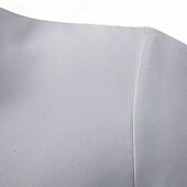 preiswerte Bügelfreie Herrenhemden-Herren Hemd Sommerhemd Freizeithemd Strandhemd Knopfhemd Schwarz Weiß Rosa Wein Marineblau Langarm Einfach Revers Urlaub Hawaiianisch Button-Down Bekleidung Polyester Mode Lässig Bequem