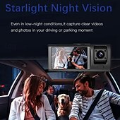 Недорогие Видеорегистраторы для авто-V20 1080p Новый дизайн / HD / с задней камерой Автомобильный видеорегистратор 150° Широкий угол 2 дюймовый IPS Капюшон с WIFI / Ночное видение / G-Sensor 4 инфракрасных LED Автомобильный рекордер