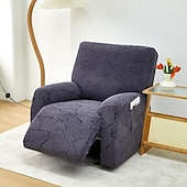 billiga Vilstol och länstol-jacquard fåtölj överdrag överdrag lazyboy överdrag soffstolsöverdrag 4-delade set, halkfri vilstol med förvaringsfickor möbelskydd för vardagsrum