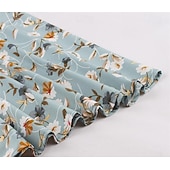 baratos Vestidos-Retro Vintage Anos 50 Vestido Coquetel Vestidos Festa a Fantasia Um vestido de linha Floral Fantasia Mulheres Baile de Máscaras Festa / Eventos Festa de Solteira Adulto Vestido Vestidos de baile