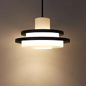 cheap Pendant Lights-LED Pendant Light Glass Metal Middle Century Bauhaus Equator 36cm Glass Hanging Lamps 110-240V