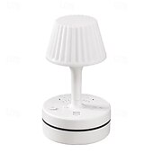 abordables electrodomésticos-Portalámparas de escritorio, lámpara de escritorio LED, luz de noche junto a la cama con enchufe que se puede utilizar en múltiples funciones. 3 tipos de luces ajustables. 3 * enchufe 2 * interfaz usb