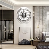 Недорогие металлический декор стен-Большие настенные часы для декора гостиной 16-дюймовые бесшумные современные настенные часы настенные часы на батарейках не тикающие черные деревянные декоративные часы настенные для кухни спальни