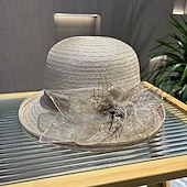 preiswerte Partyhut-Kopfstück Tüll Hochzeit Abendgesellschaft Elegant Hochzeit Mit Tüll Kopfschmuck Kopfbedeckung
