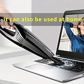 cheap Vacuum Cleaners-Car Vacuum Cleaner Dry and Wet Dual Mini Wireless Car Vacuum Cleaner Handheld Charging High Power Vacuum Cleaner