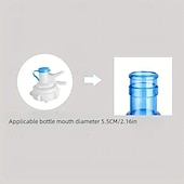 voordelige Keukengerei &amp; Gadgets-2 stuks afneembaar ijzeren frame zuiver water emmerrek, waterdruk waterdispenserkraan