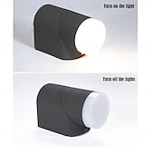 cheap Outdoor Wall Lights-Led Wall Lamp，Aluminum Double Head Outdoor 6W 12W Adjustable Angle Outdoor Waterproof，Eye Protection Suitable For Outdoor Wall Garden Courtyard Garage Hull,Warm White/Ray IP54 85-265V