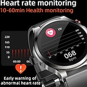 economico Smartwatch-696 W11PRO Orologio intelligente 1.32 pollice Intelligente Guarda Bluetooth ECG + PPG Monitoraggio della temperatura Pedometro Compatibile con Android iOS Da uomo Chiamate in vivavoce Promemoria di