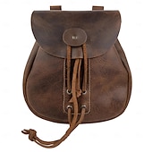 abordables Accesorios y más-Retro Antiguo Medieval Renacimiento Accesorios Bolsa de cinturón Pirata Vikingo élfico Hombre Mujer Celta Vikingo Carnaval Mascarada LARP Adultos Maleta