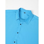 preiswerte Herrenhemd zum Knöpfen-Herren Hemd Sommerhemd Freizeithemd Knopfhemd Schwarz Gelb Rosa Rote Dunkelmarine Kurzarm Buchstabe Umlegekragen Straße Lässig Button-Down Bekleidung Mode Lässig Bequem