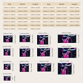 levne Tapiserie Blacklight-blacklight gobelín uv reaktivní záře ve tmě záře party neonka psychedelický trippy mlhavý závěsný gobelín nástěnná malba pro obývací pokoj ložnice