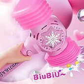 baratos Diversão Ao Ar Livre &amp; Desporto-Varinha de bolha para crianças e meninas: varinhas de soprador de máquina de bolhas com luz &amp; música, brinquedos para festas ao ar livre para crianças, presente de aniversário para meninas de 3 4 5 6