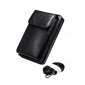 economico borsa per telefono universale-borsa per cellulare con tracolla per donna in pelle moda casual