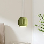 cheap Island Lights-Pendant Lamp, Japanese Style Pendant Lamp, Round Resin Lampshade, Metal Base, Hanging Chandelier, E27 Base, Screw Mouth, Decorative Pendant Light for Kitchen Island, Dining Room, Bar 110-240V