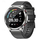 economico Smartwatch-696 W11PRO Orologio intelligente 1.32 pollice Intelligente Guarda Bluetooth ECG + PPG Monitoraggio della temperatura Pedometro Compatibile con Android iOS Da uomo Chiamate in vivavoce Promemoria di