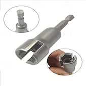 cheap Home Improvement-Butterfly Bolt Socket Wrench 6.35mm Hex Shank Socket Adapter Nut For Power Tool Slotted Electric Screwdriver