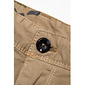 voordelige Klassiek-Voor heren Cargoshorts korte broek Wandelshorts Meerdere zakken Effen Buitensporten Streetwear Cargoshorts Korte broeken Leger groen Licht Grijs