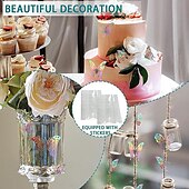 cheap Mr &amp; Mrs Wedding-24 Pcs 3D Butterfly Wall Stickers Cake Balloon Decorative Accessories for Wedding Festivals and Parties in Foreign Trade