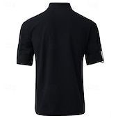 economico Casual da lavoro-Per uomo Camicia camicia di lino Camicia in lino e cotone Camicia in cotone bianco Camicia con colletto cinese Camicia con colletto alla coreana Liscio Da mare Strada Nero Bianco Blu marino Blu
