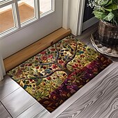 cheap Doormats-Vintage Tree of Life Doormat Floor Mats Washable Rugs Kitchen Mat Non-Slip Oil Proof Rug Indoor Outdoor Mat Bedroom Decor Bathroom Mat Entrance Rug