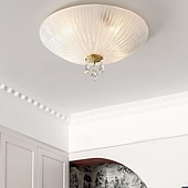 preiswerte Einbauleuchten-Deckenleuchte, Unterputz-Deckenleuchte, Kupferglas, LED-Deckenleuchte, moderne runde Deckenleuchte, 30/40/50 cm, Deckenleuchte für Wohnzimmer, Flur, 110–240 V
